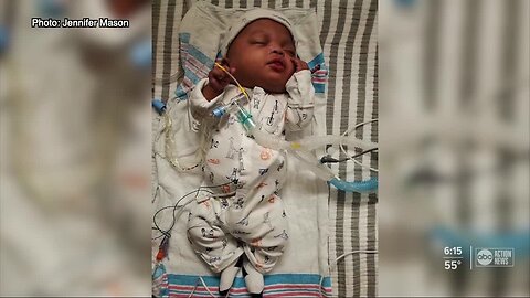 Polk County's 'littlest miracle' makes his way home after being born at 22 weeks