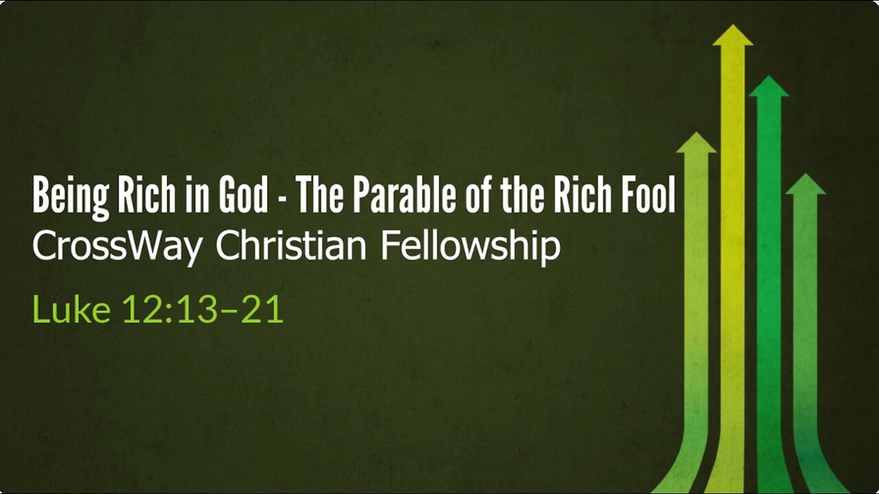 The Parable of the Rich Fool (Luke 12:16-21)