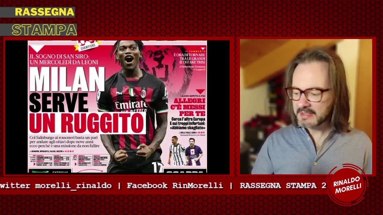 Champions, perdono Inter e Napoli. Stasera tocca a Milan e Juve. Rassegna Stampa ep.163 | 2.11.22