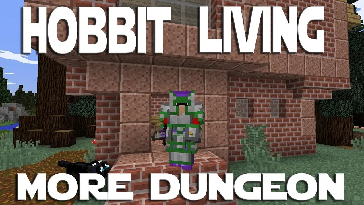 Modded Minecraft - Hobbit Living ep 10 - Back To The Dungeon With My Upgrades