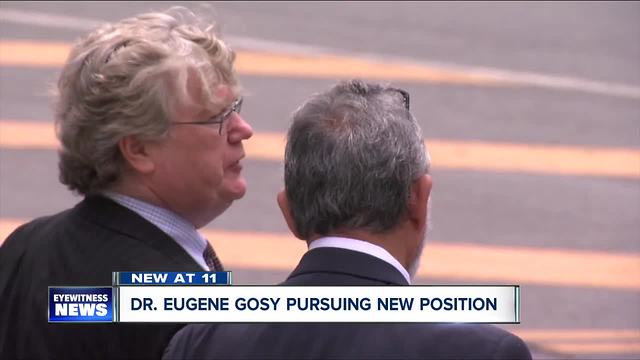 Dr. Eugene Gosy pursuing new postion