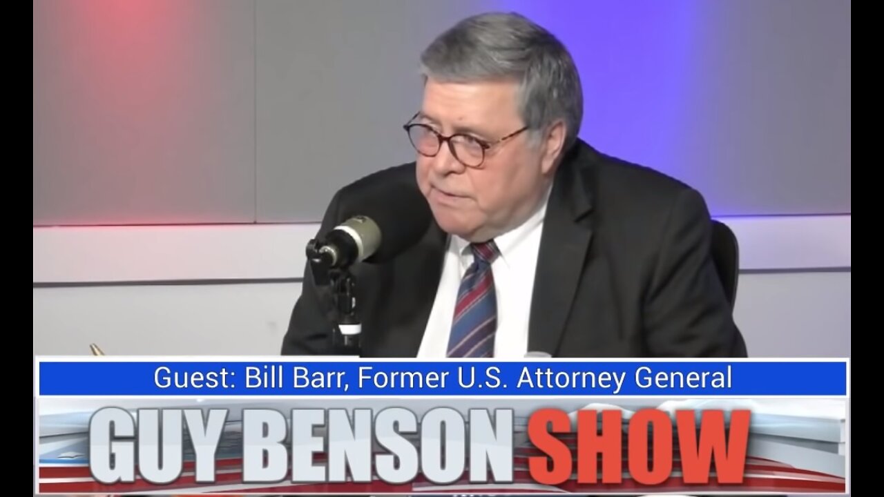 BILL BARR: 'Monstrous Big Lie'