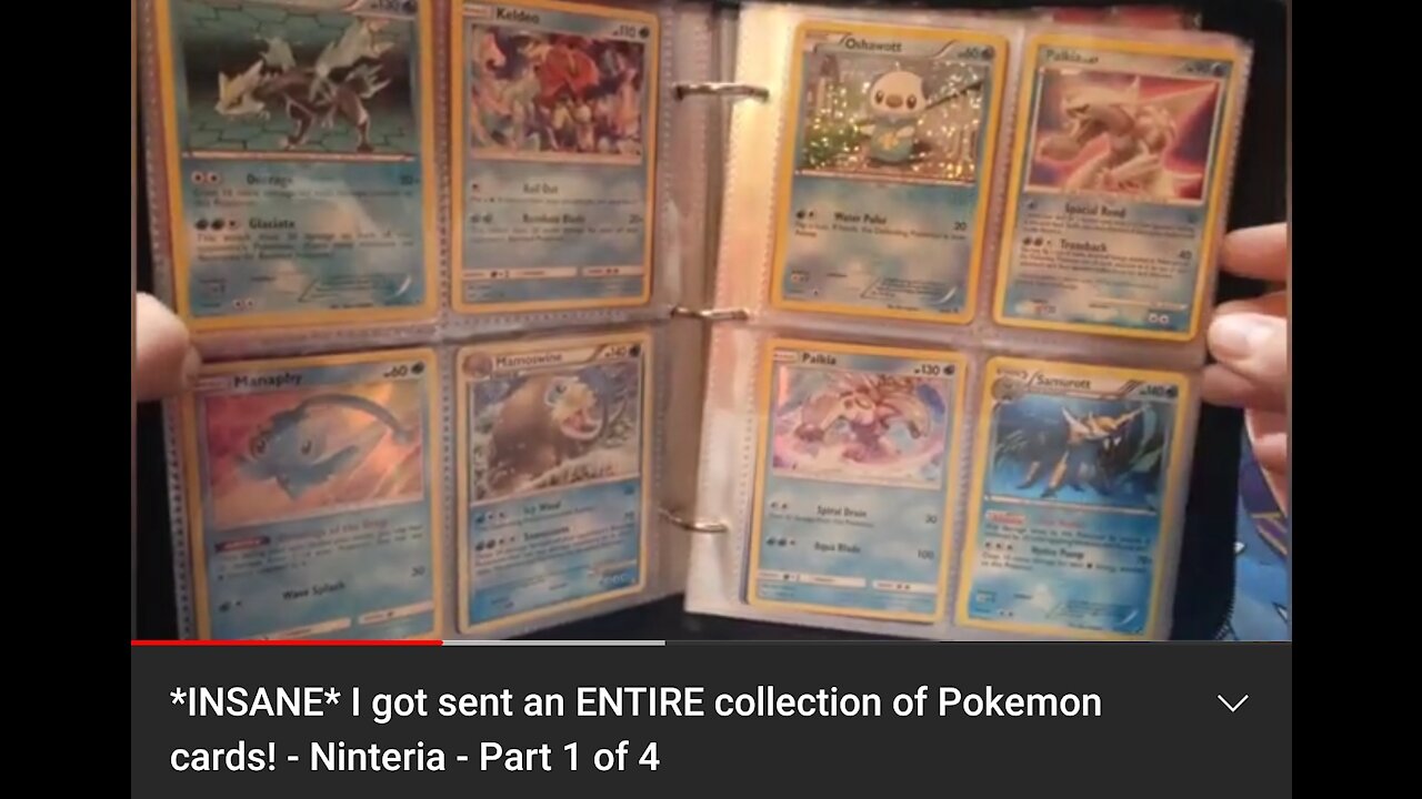 *INSANE* I got sent a ENTIRE collection of Pokemon cards! - Ninteria - Part 1 of 4