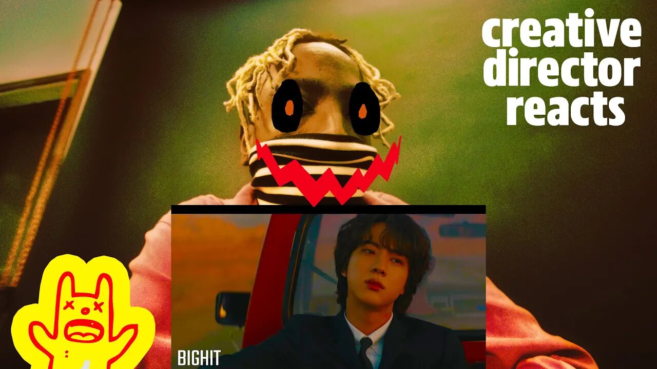 Jin - The Astronaut' Official MV + Creative Director Reacts #reaction #reacts #jin