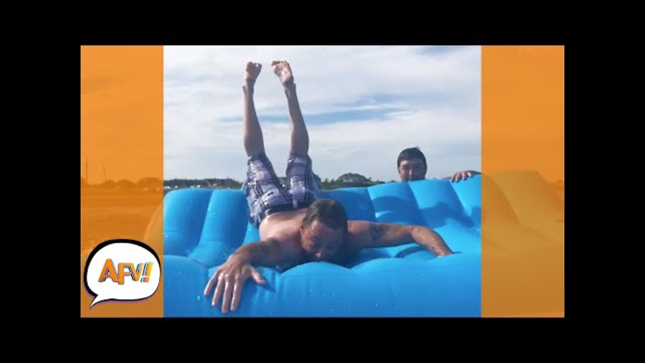 Feet to the SKY?! Say BYE-BYE! Top Funny Slips & Fails | AFV 2022