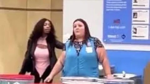 Woman pulls GTA move at Walmart and gets wasted #kidnapping #walmart #holiday #mentalhealth