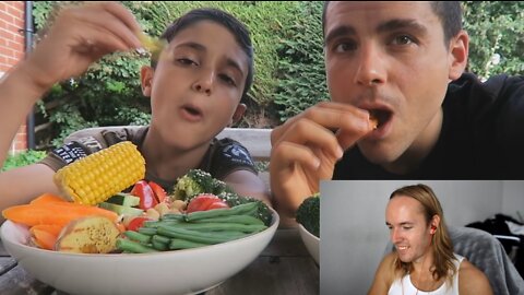 Unhealthy Crazy Trendy Vegan Malnourishes 8 Year Old Child