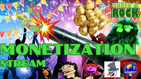 Under A Rock Monetization & 1500 Subscriber Celebration! RNC Debates - NOPE!