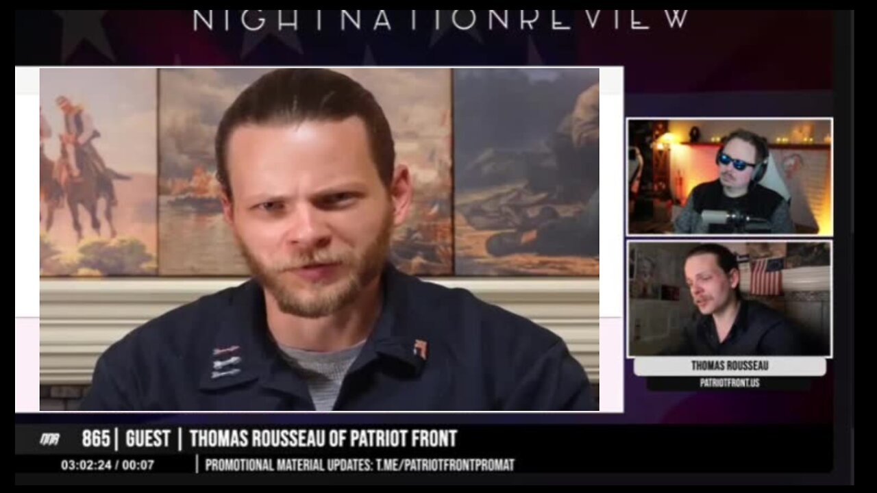 Thomas Rousseau Interviewed On Night Nation - 2/2/2024 - NNR