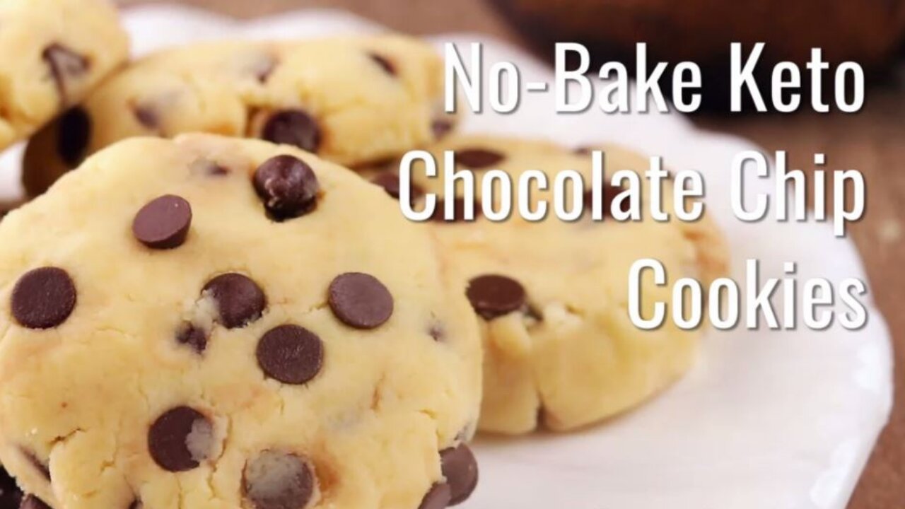 Keto No-bake Chocolate Chip Cookies - Custom Keto Recipes