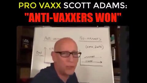PRO VAX Admits ANIT VAX WON !