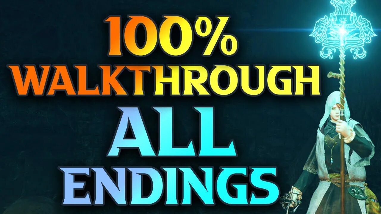 All Trophy Endings & Final Bosses - Elden Ring Gameplay Walkthrough Guide