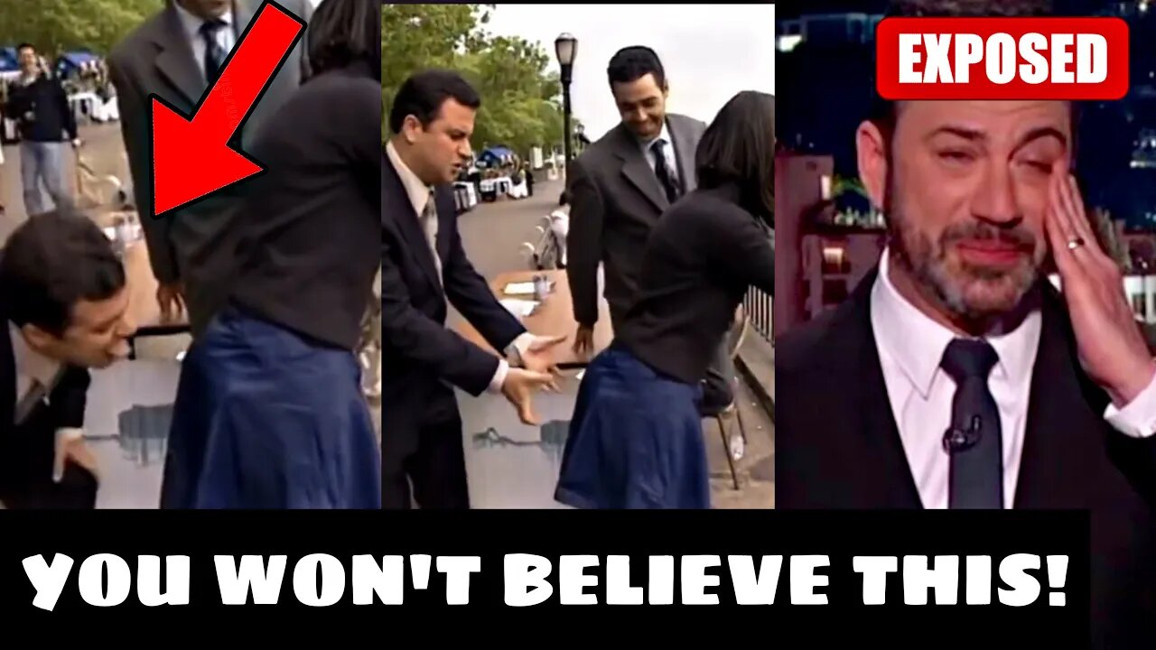 The DISGUSTING VIDEO Jimmy Kimmel wants you to FORGET about..