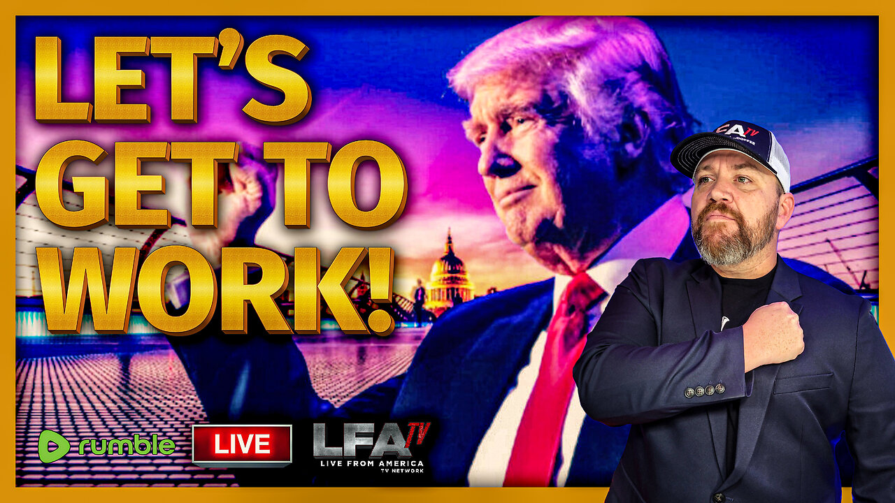 LET'S GET TO WORK! | LIVE FROM AMERICA 11.6.24 11am EST