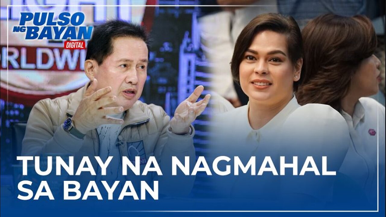 Pastor Apollo C. Quiboloy, naniniwalang si VP Sara Duterte ay tunay na nagmamahal sa bayan