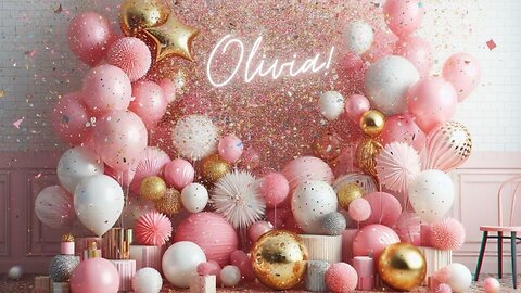 HAPPY BIRTHDAY OLIVIA! HAPPY BIRTHDAY SONG! Happy Birthday Song For Girls!