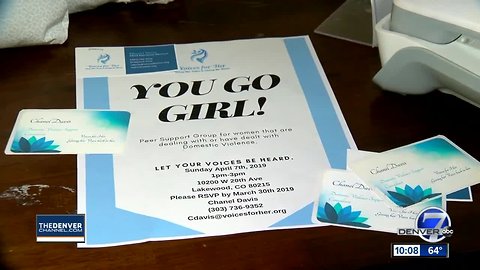 Domestic violence survivor gives back