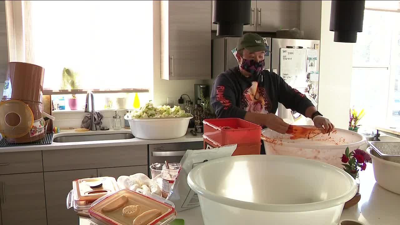 Denver man's hobby making kimchi turns into a business after losing 3 jobs