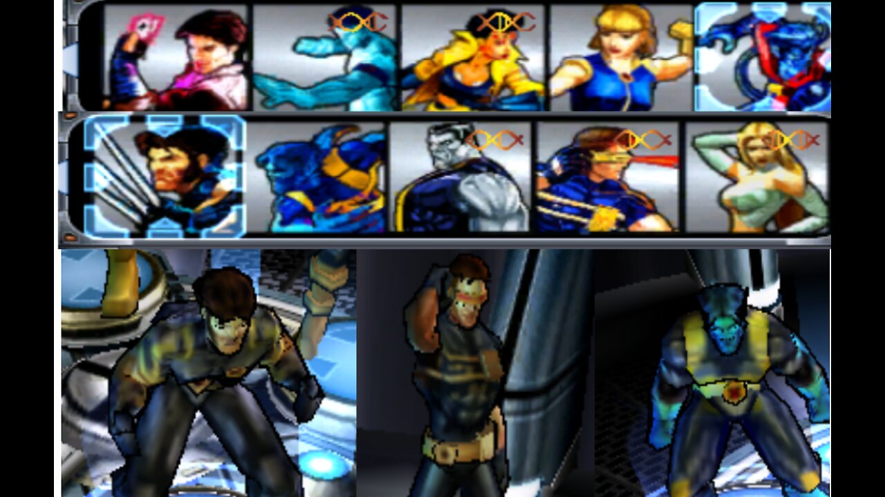 TGW: X-men Legends All Characters