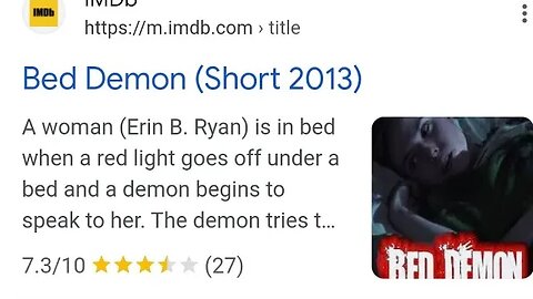 BED DEMON SHORT 2013