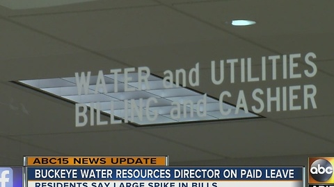 Buckeye water director placed on administrative leave