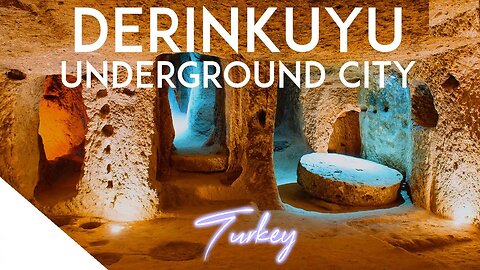 An ancient and surprising underground city where thousands of people lived.