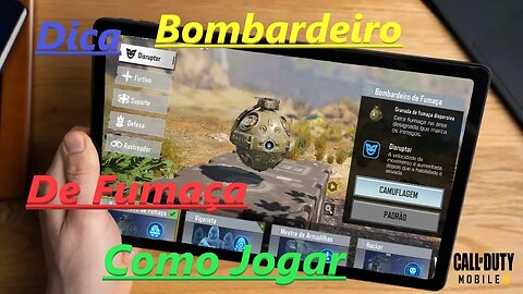 🔥Dicas De Como Jogar Com Bombardeiro De Fumaça🔥 call of duty mobilie