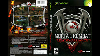 Mortal Kombat games - Mortal Kombat: Deadly Alliance and Mortal Kombat: Tournament Edition.