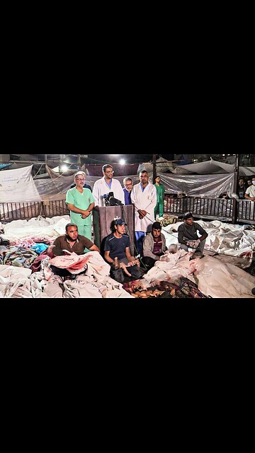 massacre by Israel targeting Al-Maamadani (Baptist)/ Al-Ahly Hospital on October 17 2023 500 murders