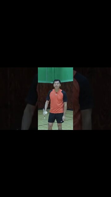 The Badminton Smash Shot featuring Coach Andy Chong #shorts
