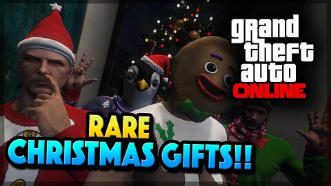 GTA 5 Online RARE Christmas DLC Secret Gifts!! (GTA 5 PS4)