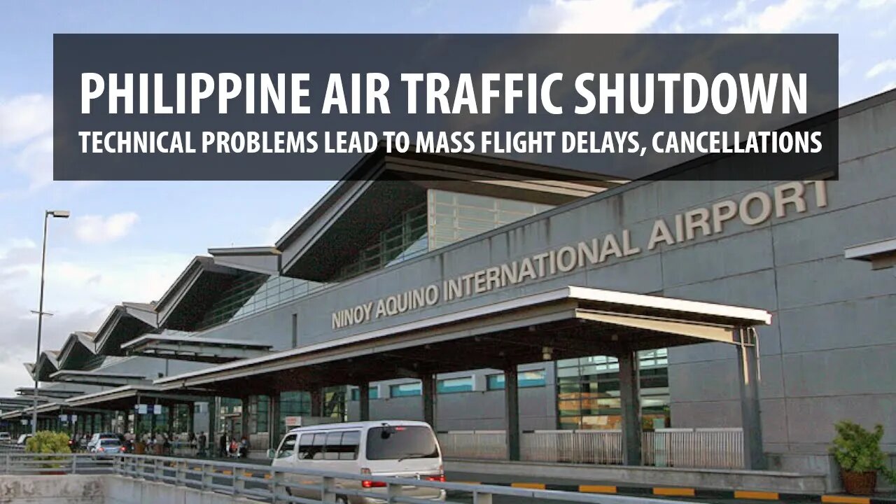 Technical Problems Leads to Shutdown of Philippine Air Traffic