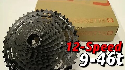 9-46t 12-Speed e*thirteen TRS+ cassette Features and Actual Weight