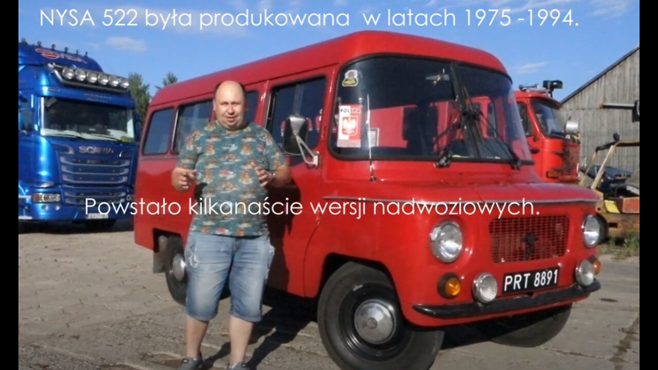 NYSA - kultowy mikrobus PRL-u || Nysa 522