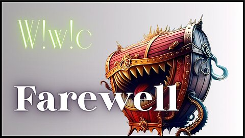 Farewell - Mimic - Instrumental - Dark Screen w/ Audio Visualizer