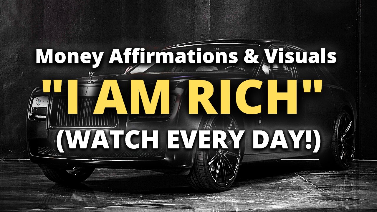 "I AM RICH" Money Affirmations That Work Fast