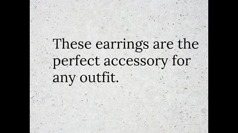 These earrings are the perfect accessory for any outfit #shorts