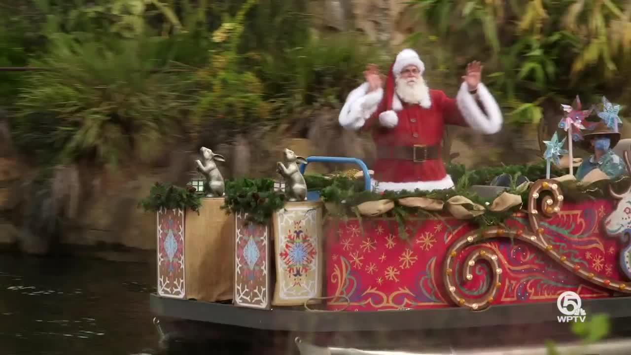 It's snow joke! Disney World unwraps Christmas