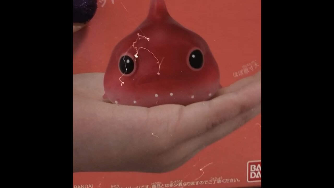 BANDAI Toy lumpfish Kawaii soft Vinyl