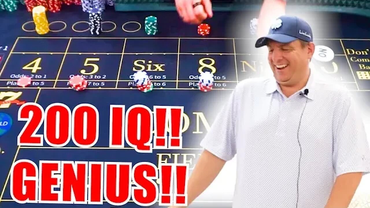 🔥GENIUS GAMBLER🔥 30 Roll Craps Challenge - WIN BIG or BUST #324