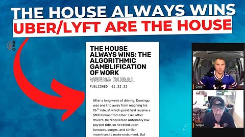 The House Always Wins: Uber And Lyft Are The House...