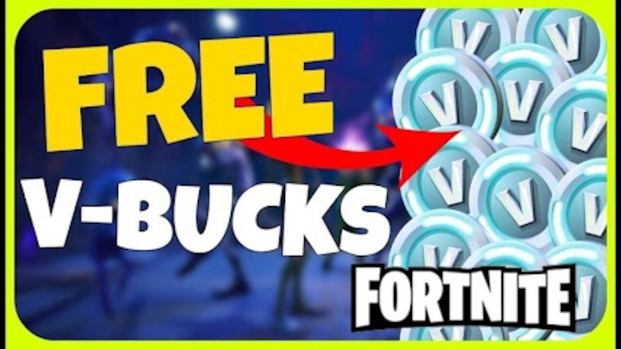 free fortnite V-BUCKS 2021