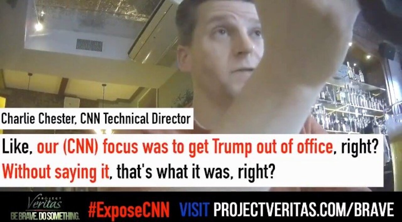 Project Veritas: CNN´s propaganda to remove Trump from presidency