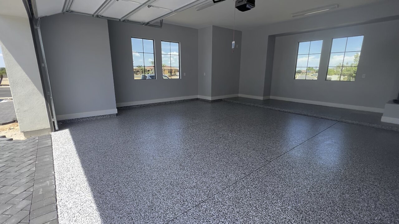 Custom Epoxy Garage Floor