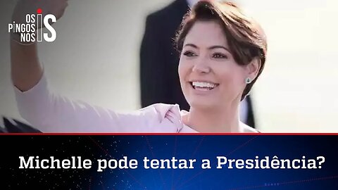 Partido de Bolsonaro cogita candidatura de Michelle em 2024 ou 2026