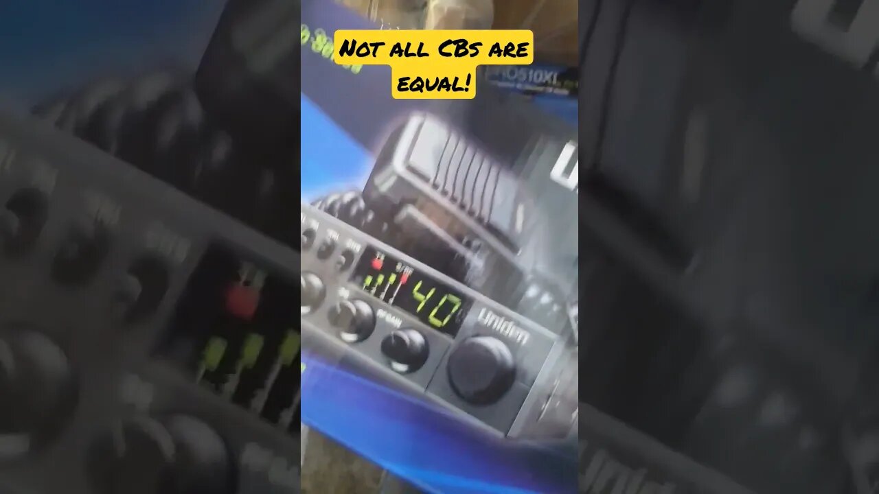 Not all CBs are equal! #shorts