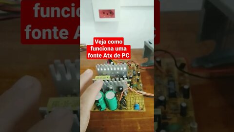 Veja como funciona uma fonte Atx de comutador 😃🖥️😎