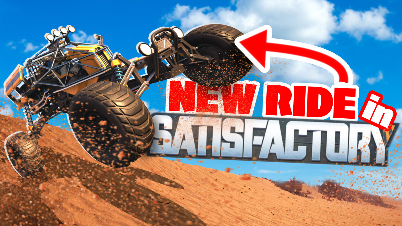 My New Favorite Ride in Satisfactory!! - Satisfactory 1.0 Let's Play Ep. 4