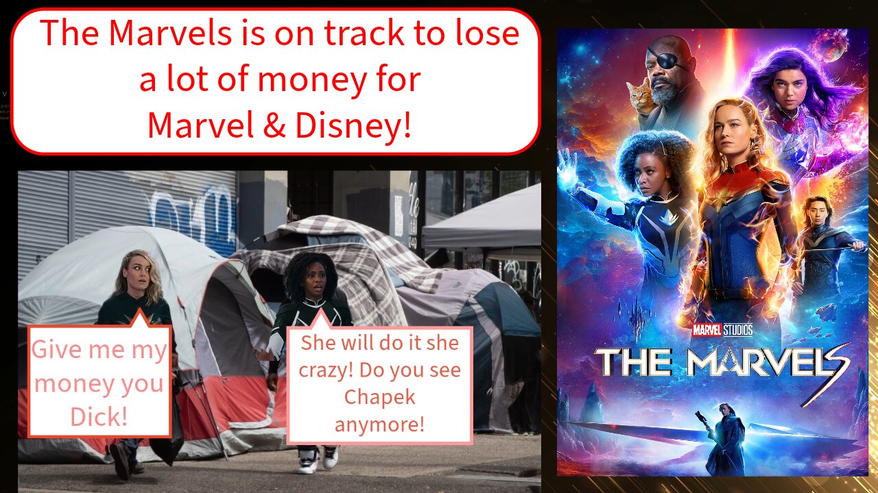 The Marvels is on track to lose a lot of money for Marvel & Disney!