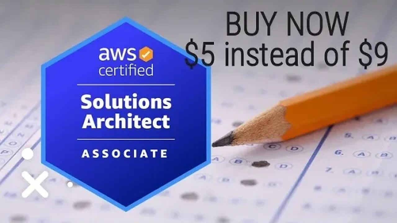 BUY NOW FULL Practice Test AWS Solutions Architect Associate SAA C03 of $5 instead of $9